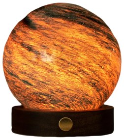 Decorațiune luminoasă maro închis/în culoare naturală închisă cu USB ø 8 cm Stellar Ocean – Gingko