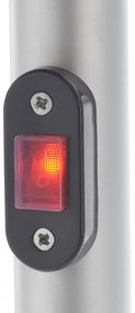 Resigilat: Uscator de rufe electric Black+Decker 63099, Capacitate de uscare 21m/15 Kg, Pana la 50°C, Pliabil, Gri