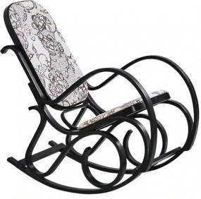 Balansoar MAX 2, wenge/multicolor, stofa/lemn indoit, 52x90x95 cm