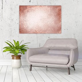 Tablou - Mandala roz (90x60 cm)