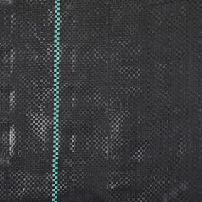 Outsunny Folie pentru Mulcire 1300g/m², Respirabilă și Anti-UV din Polipropilena, 50x2 m, Negru | Aosom Romania