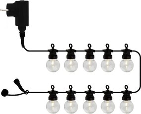 Ghirlandă luminoasă număr becuri 10 buc. lungime 300 cm Lucas Clear – Sirius