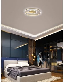 Brilagi - Plafonieră LED dimabilă SPIRAL LED/56W/230V 3000/4000/6000K + telecomandă