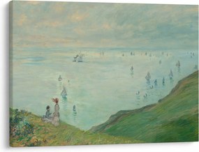 Tablou - Henri Fantin-Latour, Cliffs at Pourville, reproducere (70x50 cm)