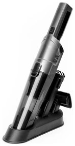 Aspirator auto portabil 75W, 2800 mAh, negru
