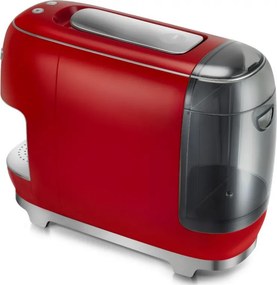 Espressor cu capsule SMEG Lavazza A Modo Mio LM200, 1250 W, 10 bar, 0,9 l, Incalzire rapida, Rosu
