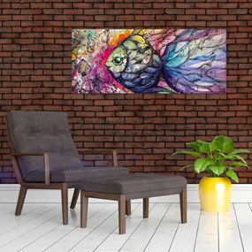 Tablou - Peștișorul colorat (120x50 cm)