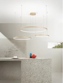 Ondaluce - Lustru LED dimabil pe cablu SOEL LED/28W/230V+LED/38W+LED/47W