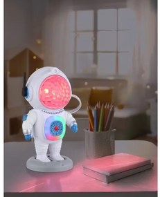 Lampă LED RGB de masă Globo 28084 COSMO LED/6W/5V alb astronaut