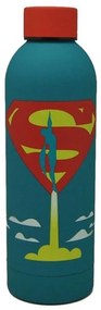 Superman Launch sticlă cu atingere moale, sticlă sport 700 ml