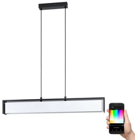 Lustră LED RGBW dimabilă pe cablu VALDELAGRANO-Z LED/33,6W/230V Eglo 900075