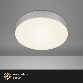Plafonieră LED FLAME LED/16W/230V argintiu Briloner 7065-014