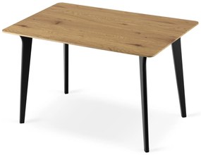 Masa de sufragerie cu blat in decor de stejar, MONTI 120x80 cm