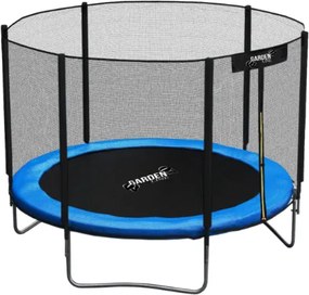 Trambulină de grădină pentru copii cu plasă de siguranță și scară 8FT - Ø 252 cm