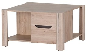 Masă de cafea Dessum 41 (stejar sanremo + maro). 1068136
