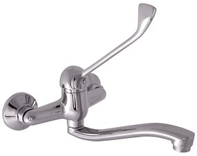 RAV Slezák SA601.5/26 - Baterie pentru lavoar SAZAVA cu manetă medicală, crom lucios