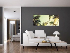 Tablou - Palmieri de cocos (120x50 cm)