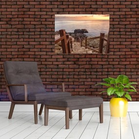 Tablou - Coborâre la mare (70x50 cm)