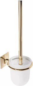Perie WC Rea 322195 design rotund finisaj auriu lucios