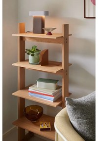 Etajeră în culoare naturală cu aspect de lemn de stejar 59x142 cm Forma – Hübsch