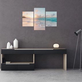 Tablou - Plaja de vis (90x60 cm)