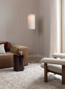 Lampa de podea Boston metal sand abajur in deschis