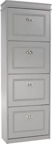 Pantofar SEBER TYP 3, gri, PAL, 54x24x152 cm