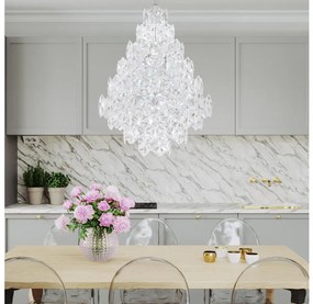 Lustră pe lanț ByRydens 4200940-6510 MONARQUE GRANDE 11xE14/5W/230V transparent