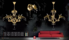 Aplica de perete cristal Bohemia ORIANA I. WL CE