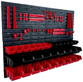 Panou de perete pentru scule 115X78 cm + 32 cutii