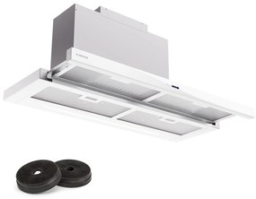 Mariana 90 Neo, hotă plată, 90 cm, 640 m³/h, extracție, LED