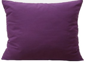 Față de pernă singură culoare în violet 40x40 cm