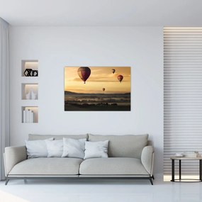 Tablou cu baloane zburând (90x60 cm)