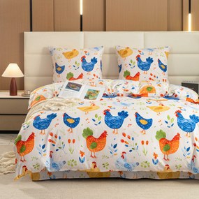 Lenjerie de pat din microfibra HENRIETTA colorata Dimensiune lenjerie de pat: 70 x 90 cm | 140 x 220 cm