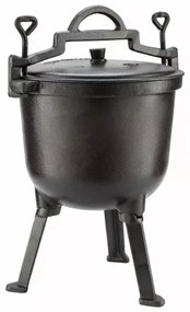 Ceaun din fonta emailat Kinghoff KH 2241, 4 litri, Negru