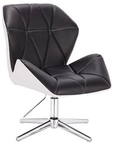HR212CROSS SCAUN ALB-NEGRU