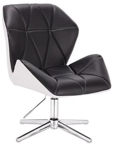 HR212CROSS SCAUN ALB-NEGRU