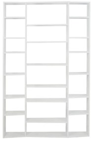 Bibliotecă albă 144x224 cm Valsa – TemaHome