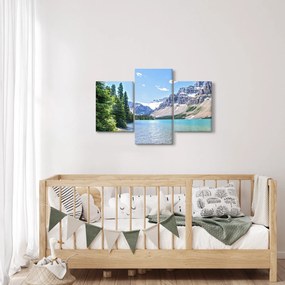 Tablou - Lac Alpin (90x60 cm)