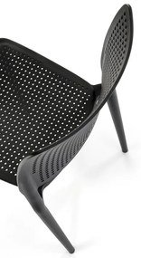 Scaun de bucaterie Niles, negru