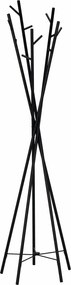 Cuier pom W35, negru, otel, 50x180 cm