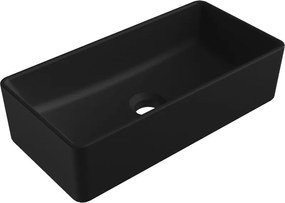 Mexen Nadia chiuvetă de blat 46 x 23 cm, negru mat - 21614685