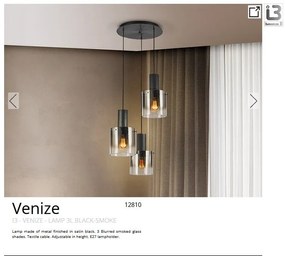Lustra suspendata design moderm Venize 3L