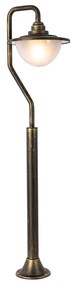 Lămpă de exterior clasică auriu antic 100 cm IP44 - Bruges