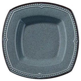 Set veselă 24 piese din porțelan, albastru