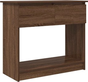 vidaXL Consolă cu sertare Stejar maro 85,5x38,5x74,5 cm