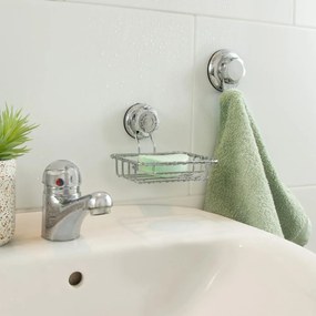 Cârlige argintii 4 buc. autoadezive din plastic Bestlock – Compactor