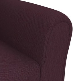 Canapea pentru copii, violet, textil Violet
