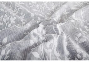 Lenjerie de pat gri din jacquard pentru pat de o persoană 140x200 cm Boston – My House