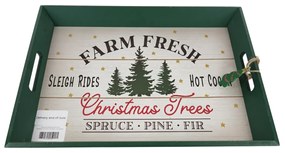 Tava de lemn de Craciun CHRISTMAS - mai multe variante Varianta: Farm fresh